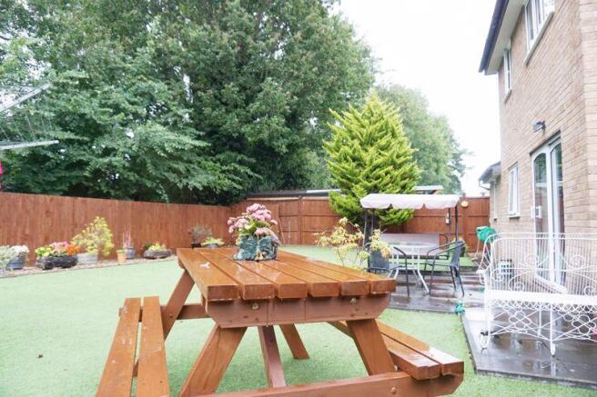 Rear garden