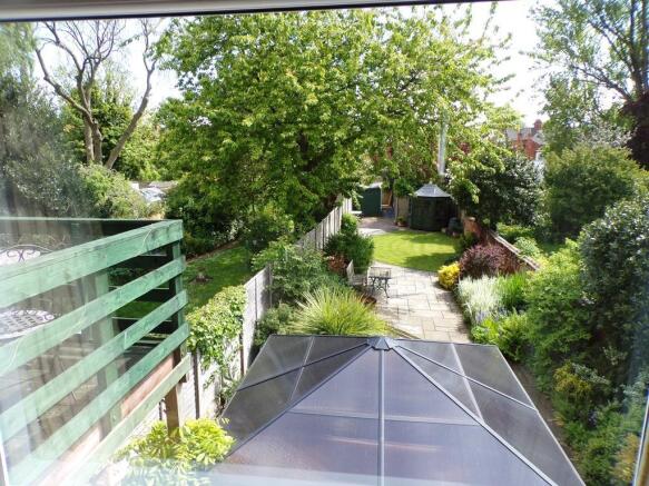 Garden View from Bedroom Three