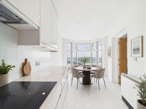 kitchen with table