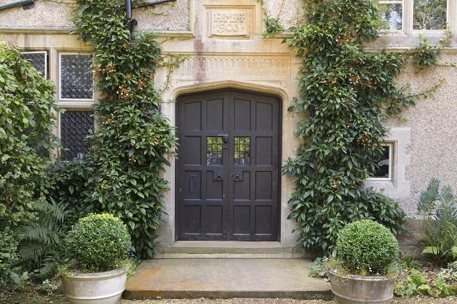 Imposing entrance