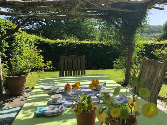 Outside seating area