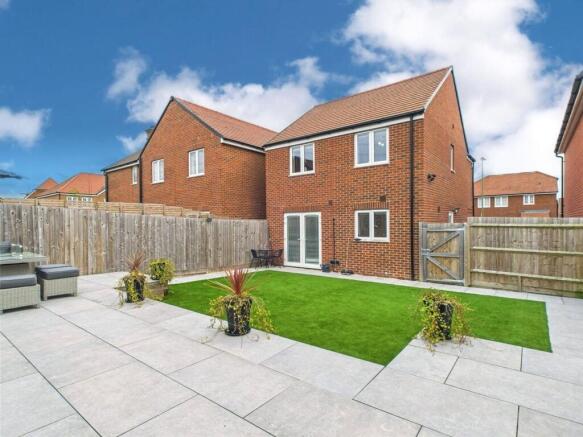 Rear garden