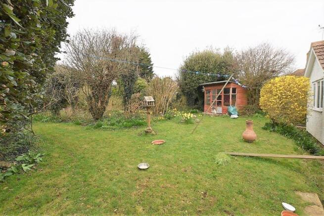 Rear garden