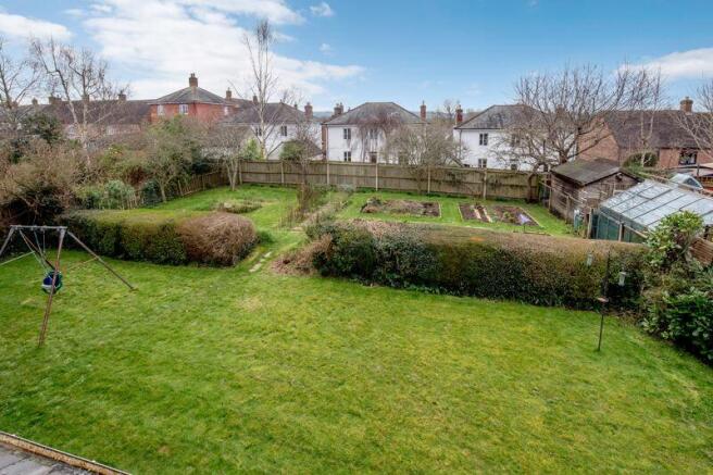 Rear garden
