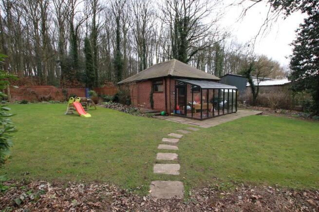 Rear of Garage