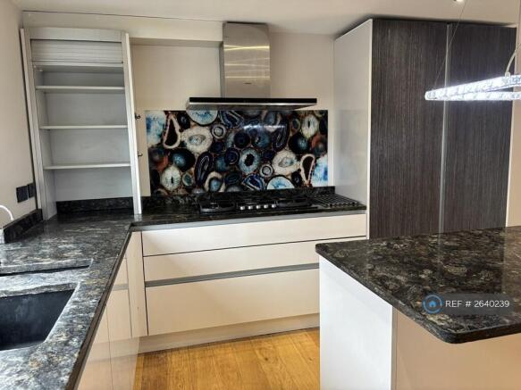 Xl Siemens Quiet Extractor Hood. Tandem Shelf.