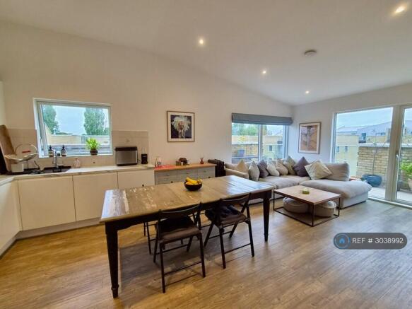 Kitchen, Dining, And Living