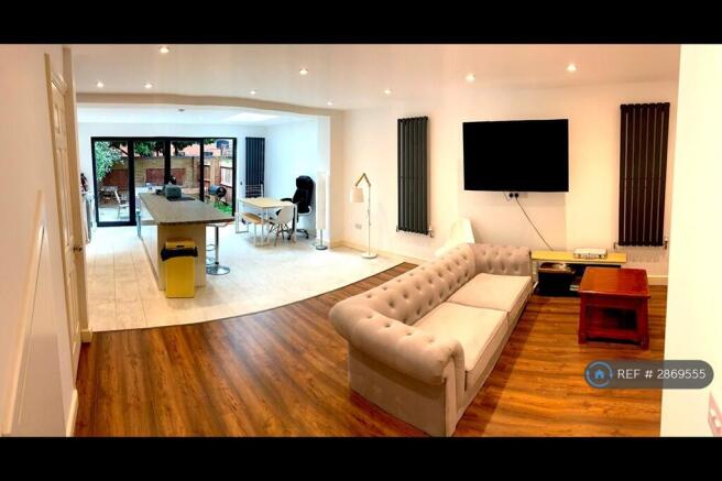Large Open Plan Living Room