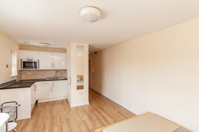 Bedroom and kitch...