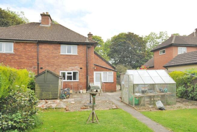 Rear Aspect with Lawn Garden
