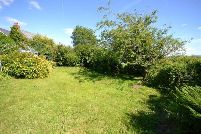 Rear garden