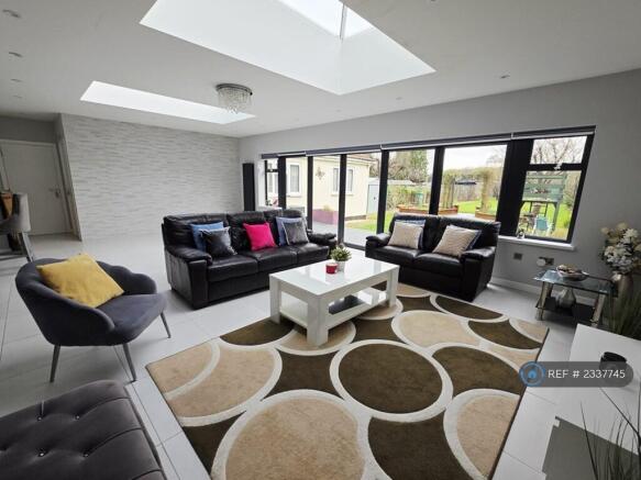 Living Area With Lantern Windows
