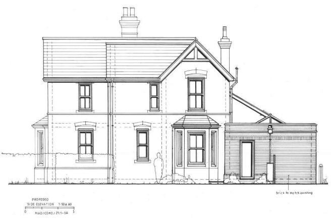Kitchen extension garden room (proposed)
