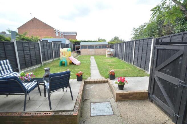 Rear garden
