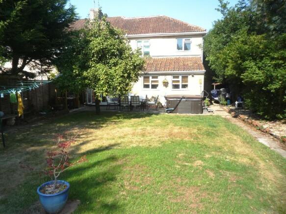 Rear garden