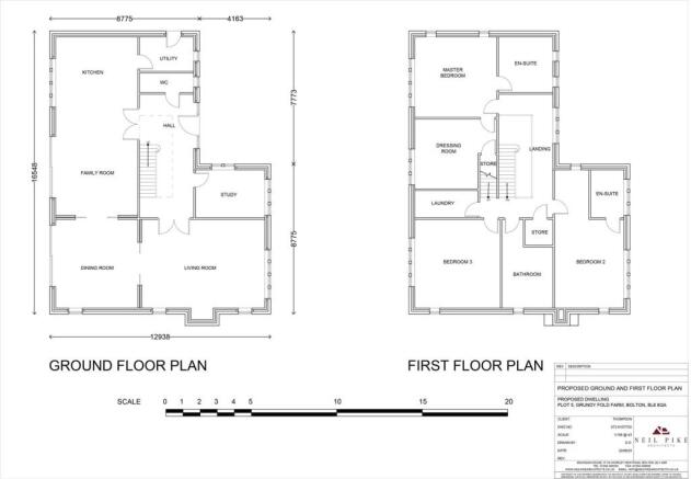 K1088-02 S73 A3 Proposed Ground and First Floor Pl