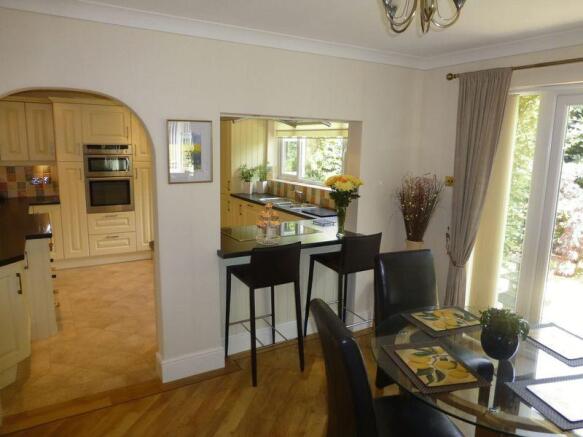 kitchen/family area