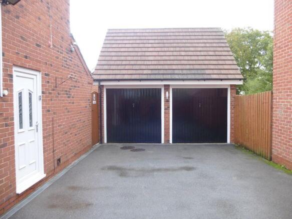 Double driveway