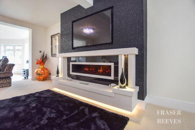 Unique feature fireplace