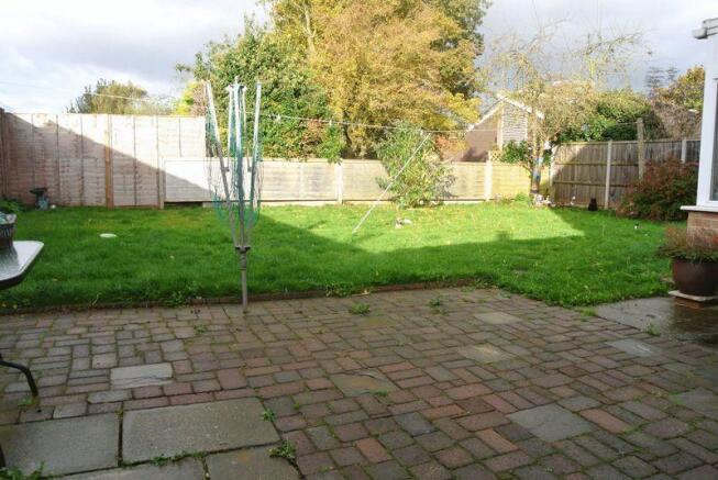 Rear garden