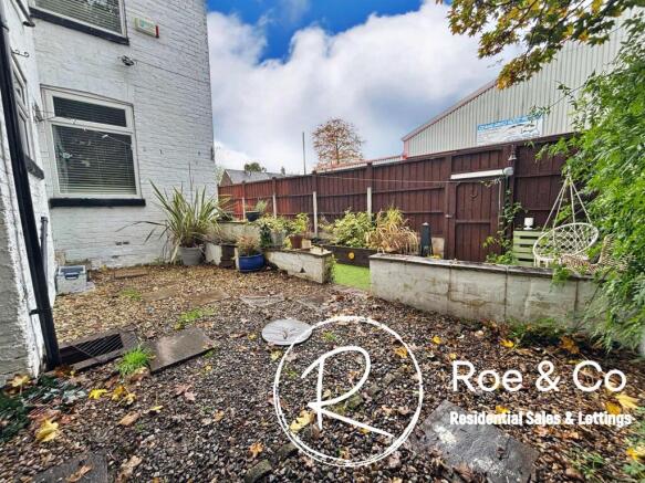 Rear garden