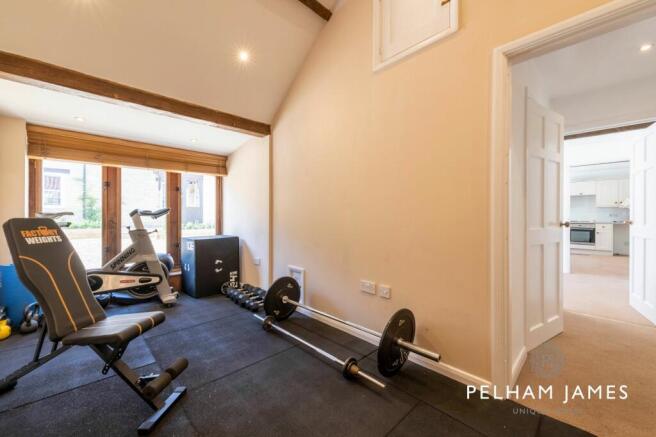 Bedroom, The Annexe, Barn Cottage, Castle Bytham