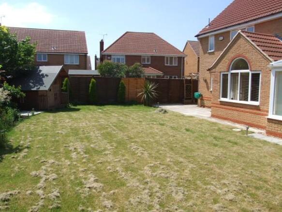 Rear garden