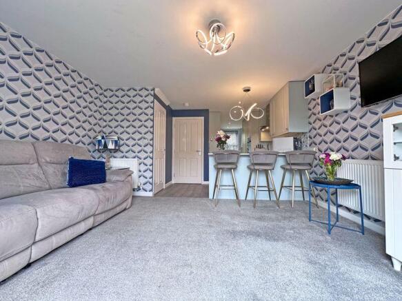 Living/Kitchen/Dining Room