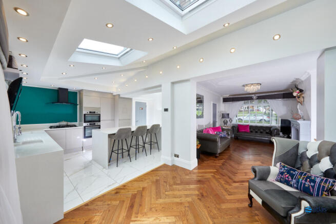 Living Area / Kitchen