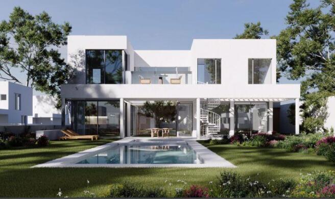 Rear of Villa -...