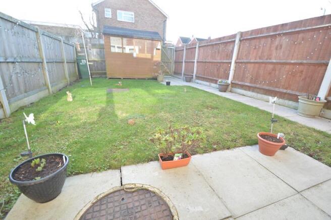 Rear garden