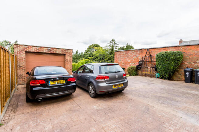 Driveway and gara...