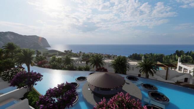 NEW Tropical Paradise Resort Penthouse Studio Loft with Communal Palm Tree Pool Image 9999 1