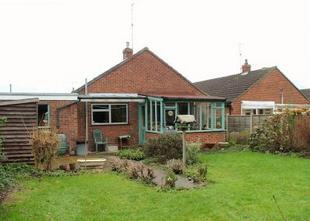 Rear of property