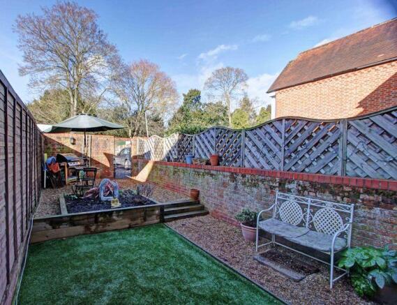 Rear garden