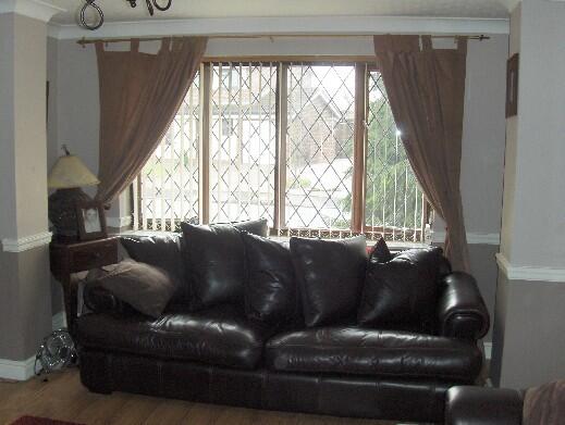 Large bay window