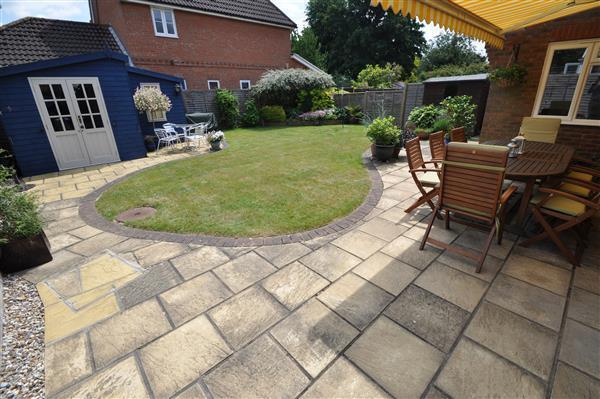 Rear garden