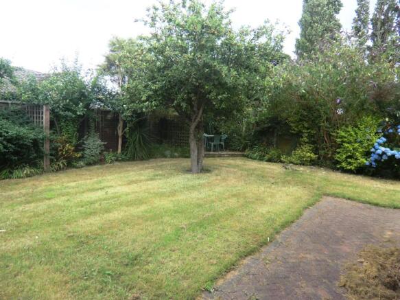 Rear garden