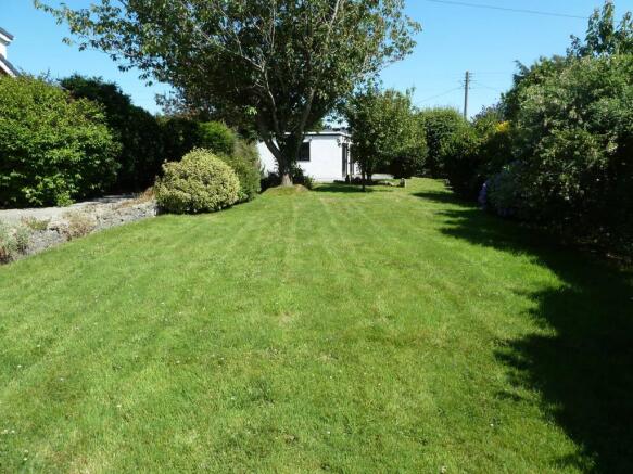 Large garden