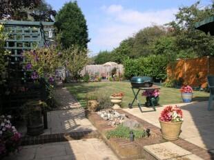 Rear garden