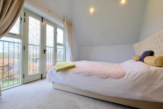 Bedroom  with Juliet balcony