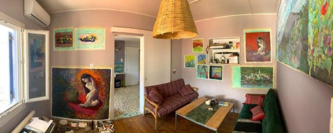 Living room area