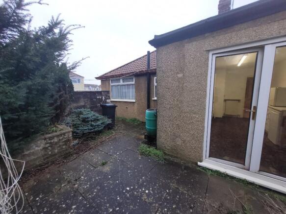 Rear garden