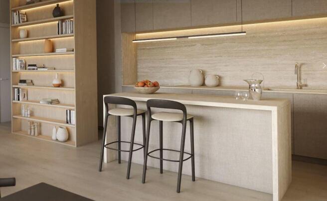Kitchen Area -...