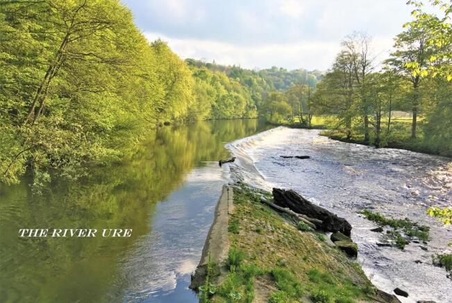 The river Ure at ...