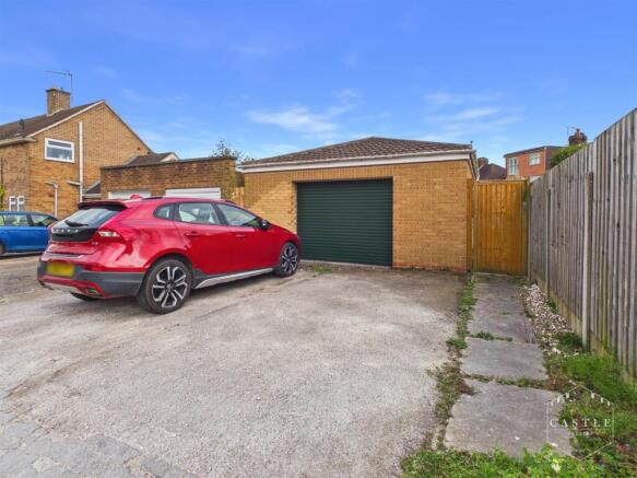 OUTSIDE - DOUBLE GARAGE