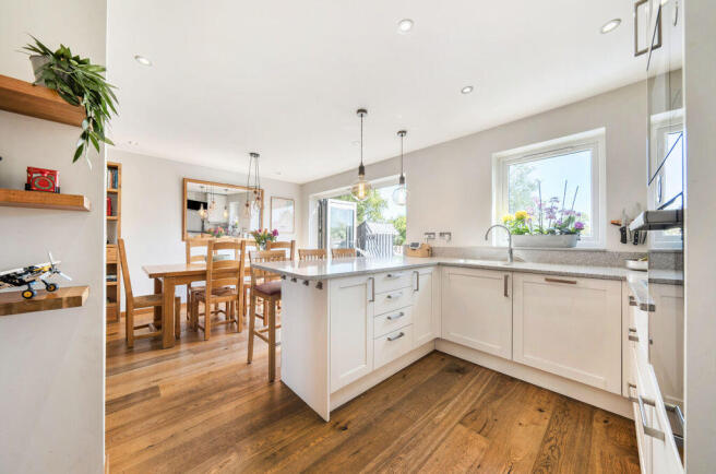Kitchen diner angle 1