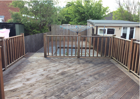 Rear Decking