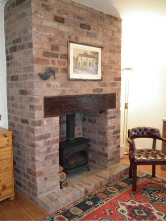 Fireplace to Kitchen