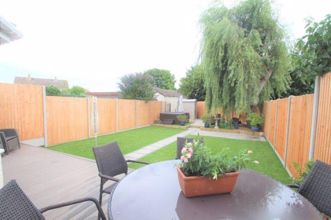 Rear garden